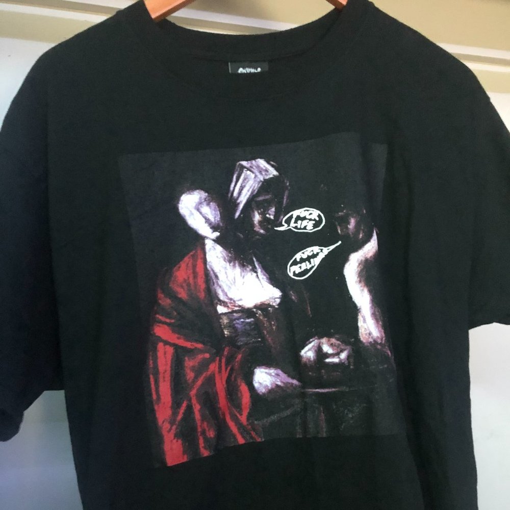 Revenge "Fuck The World Tee" LARGE